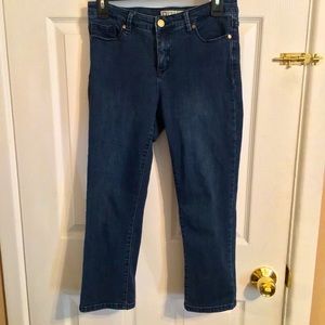 Anne Klein slim capri jeans